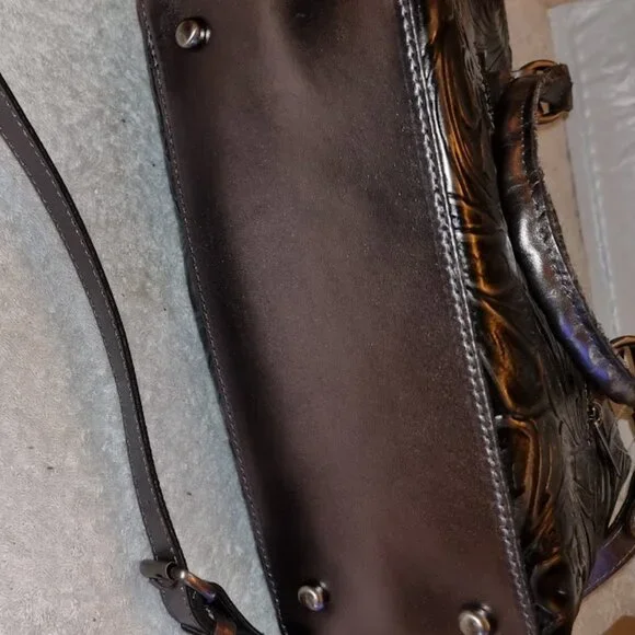 Patricia Nash Cross Body Bag Angela Pewter Bag New With Tag - Picture 5 of 10